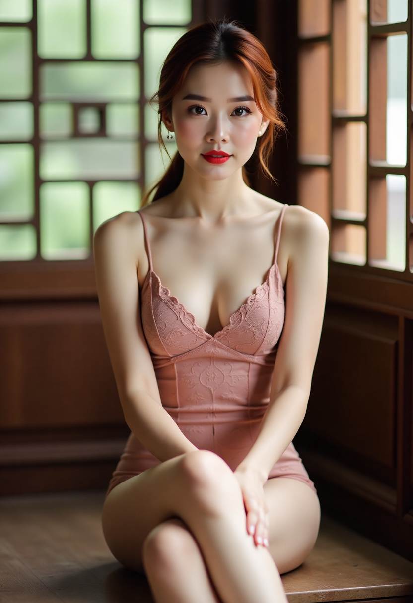 老街龙餐馆清晨开门